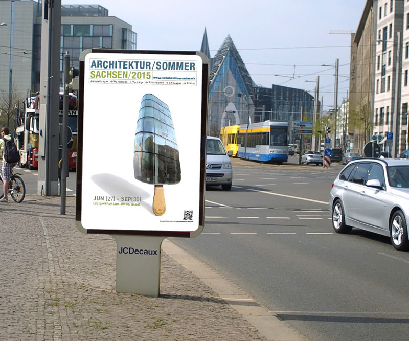 Plakat Architektursommer 2015